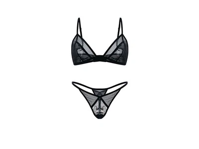 Sexy ver através de rendas